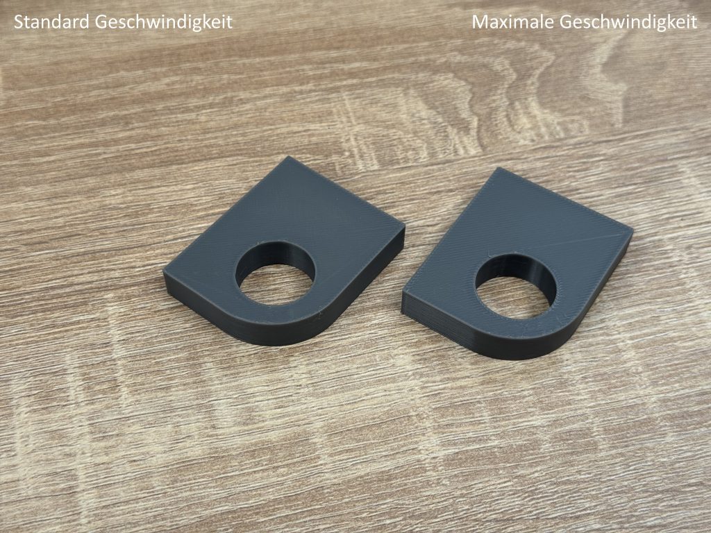 Anycubic Kobra S1 Combo 3D-Drucker Vergleich Testobjekt 1
