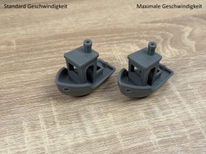 Elegoo Centauri Carbon 3D-Drucker Benchy Vergleich 1