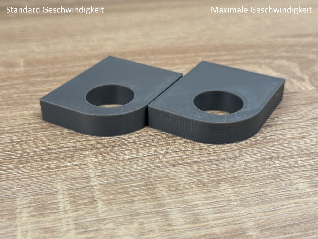 Elegoo Centauri Carbon 3D-Drucker Testobjekt Vergleich 2