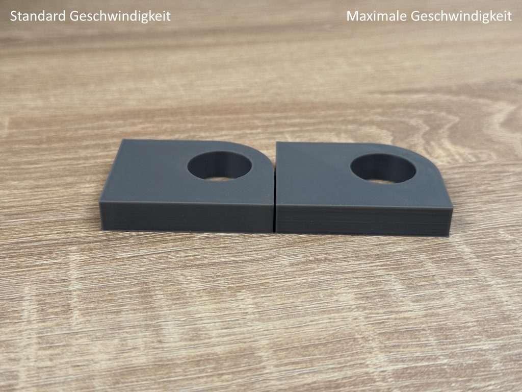 Elegoo Centauri Carbon 3D-Drucker Testobjekt Vergleich 3