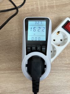 Qidi Plus4 3D-Drucker Leistungsaufnahme