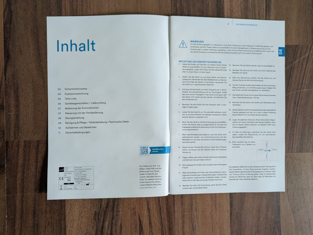 Anleitung der Skandika V2 Vibrationsplatte (2)