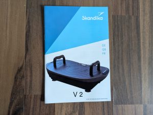 Anleitung der Skandika V2 Vibrationsplatte