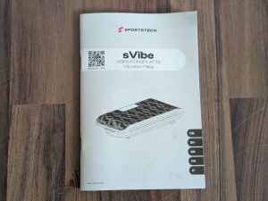 Anleitung der Sportstech sVibe Vibrationsplatte
