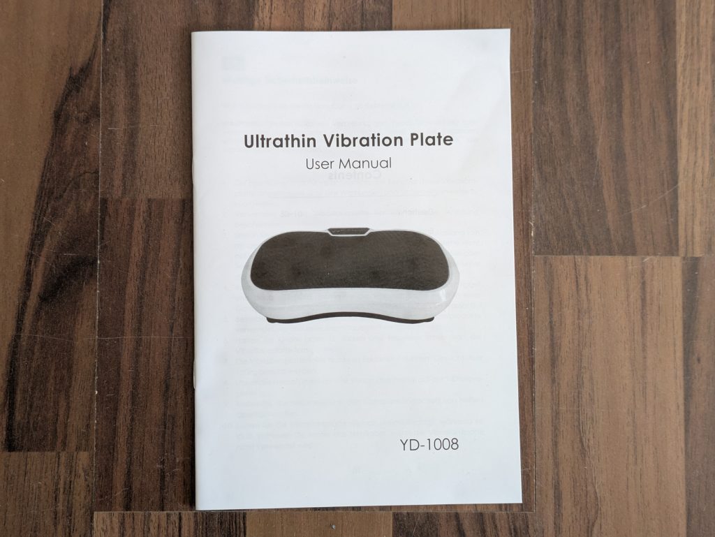 Anleitung der TLGREEN ‎Le Dzx01-2790 Vibrationsplatte