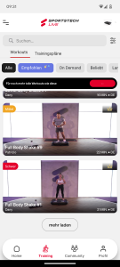 App der Sportstech sVibe Vibrationsplatte (6)