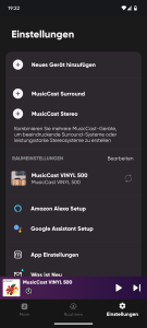 App des Yamaha Musiccast Vinyl 500 Plattenspielers (4)