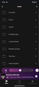 App des Yamaha Musiccast Vinyl 500 Plattenspielers (8)