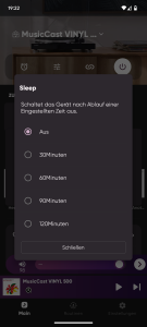 App des Yamaha Musiccast Vinyl 500 Plattenspielers (9)