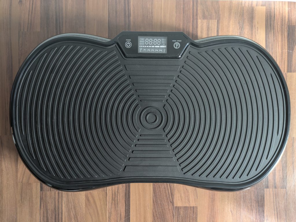 Bluefin Fitness SLIM Vibrationsplatte von oben