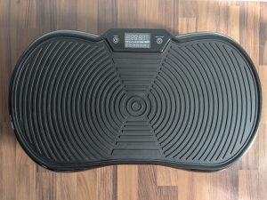 Bluefin Fitness SLIM Vibrationsplatte von oben