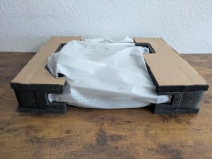 Cambridge Audio Alva ST Plattenspieler verpackt