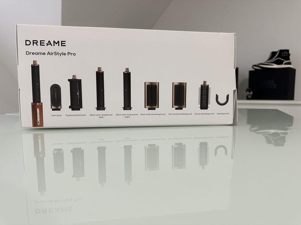 DREAME AirStyle Pro Haartrockner Verpackung Rückseite