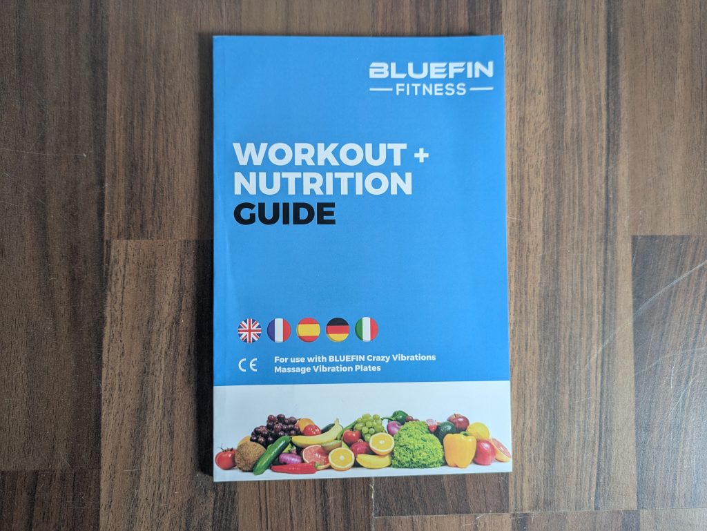 Ernährungshandbuch der Bluefin Fitness SLIM Vibrationsplatte