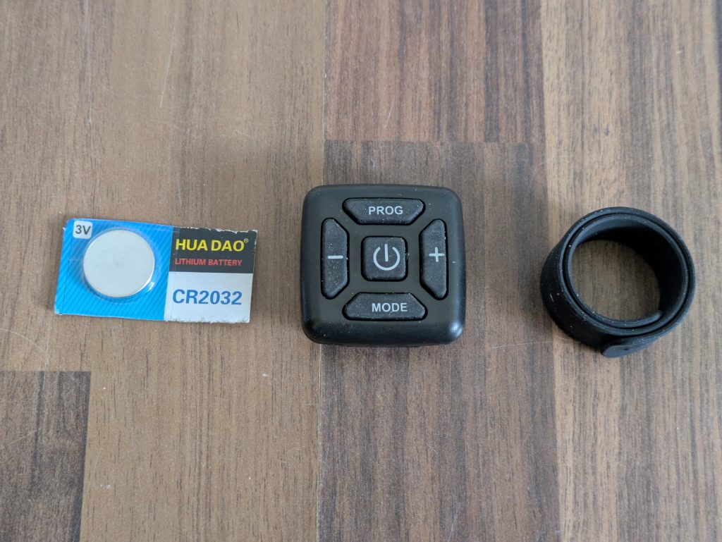 Fernbedienung der Sportstech sVibe Vibrationsplatte