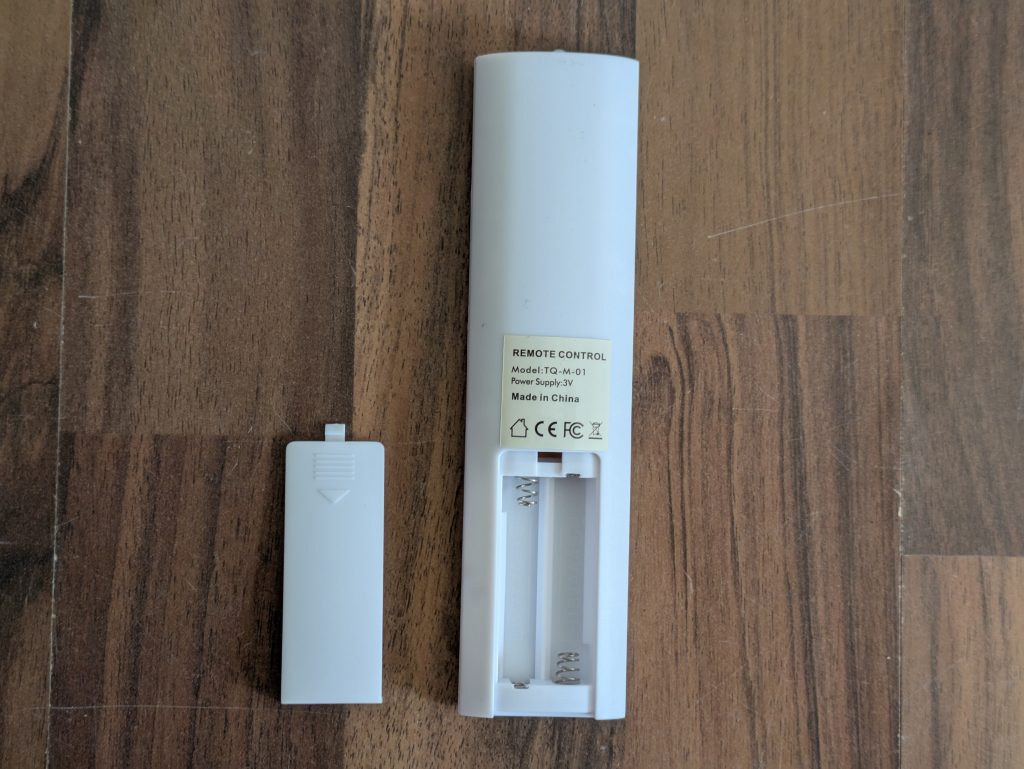 Fernbedienung der TLGREEN ‎Le Dzx01-2790 Vibrationsplatte von unten