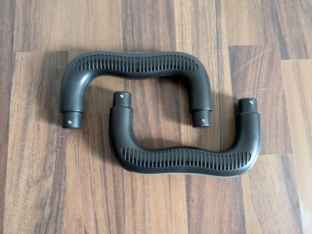 Griffe der Skandika V2 Vibrationsplatte