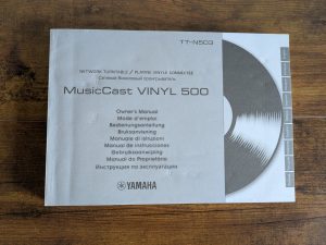 Handbuch des Yamaha Musiccast Vinyl 500 Plattenspielers