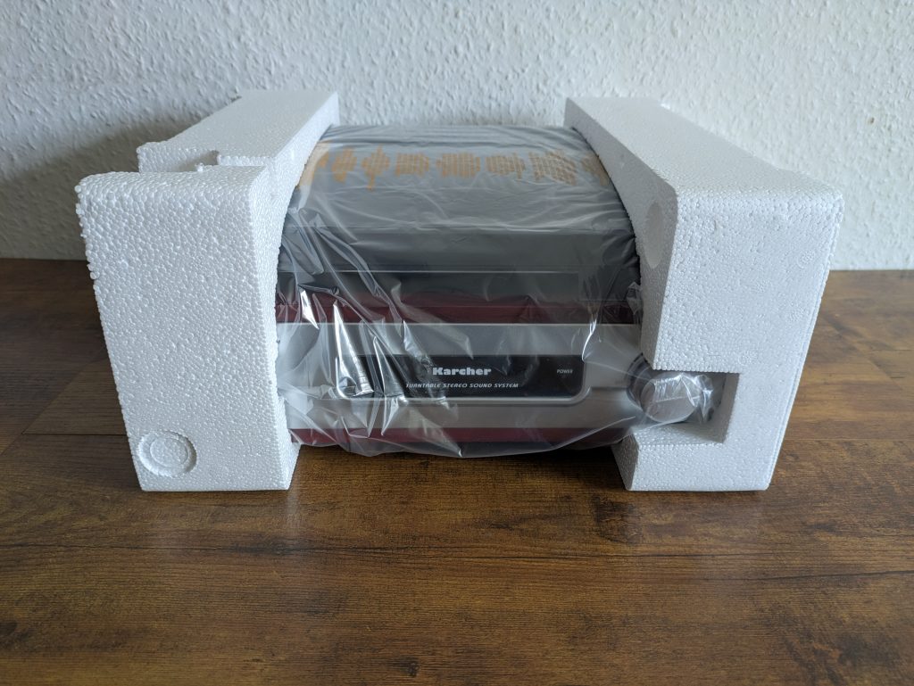 Karcher KA 8050 Plattenspieler verpackt