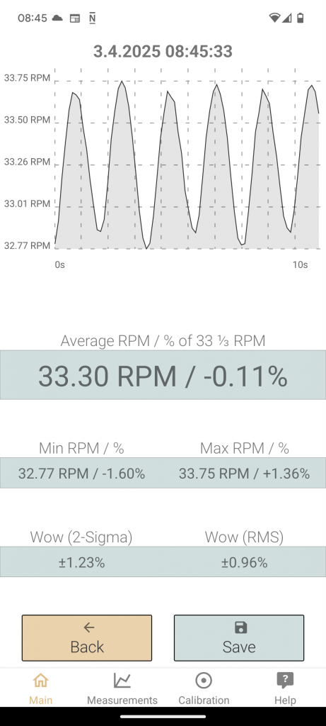 Laufstabilität des Blaupunkt TT 200 TX WN Plattenspielers