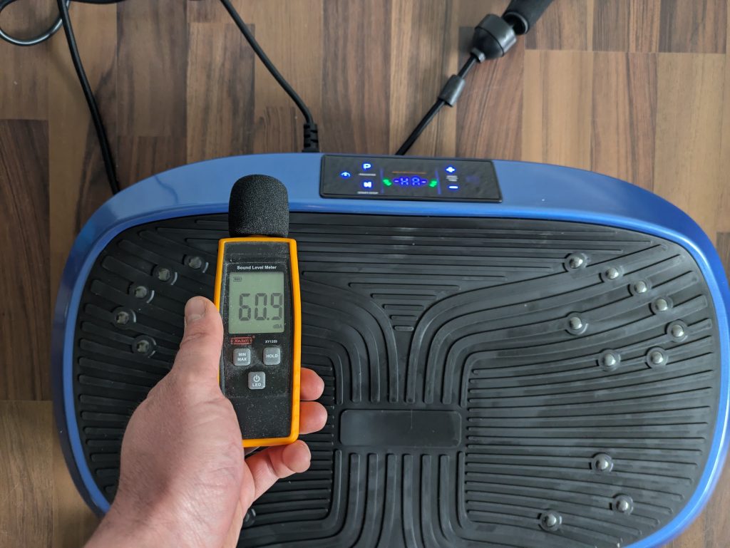 Lautstärke der FLYBIRD Mini Vibrationsplatte