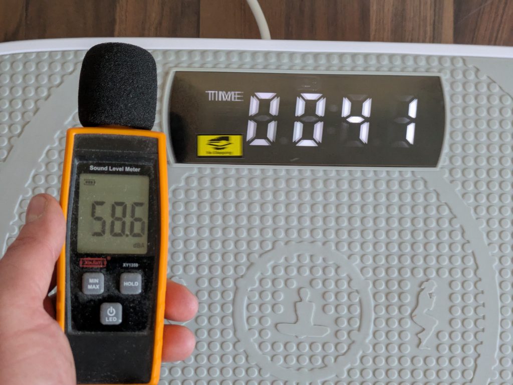 Lautstärke der MERACH 2398P1 Vibrationsplatte