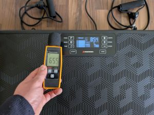 Lautstärke der Sportstech sVibe Vibrationsplatte