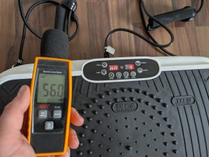 Lautstärke der VITALmaxx Basic Vibrationsplatte