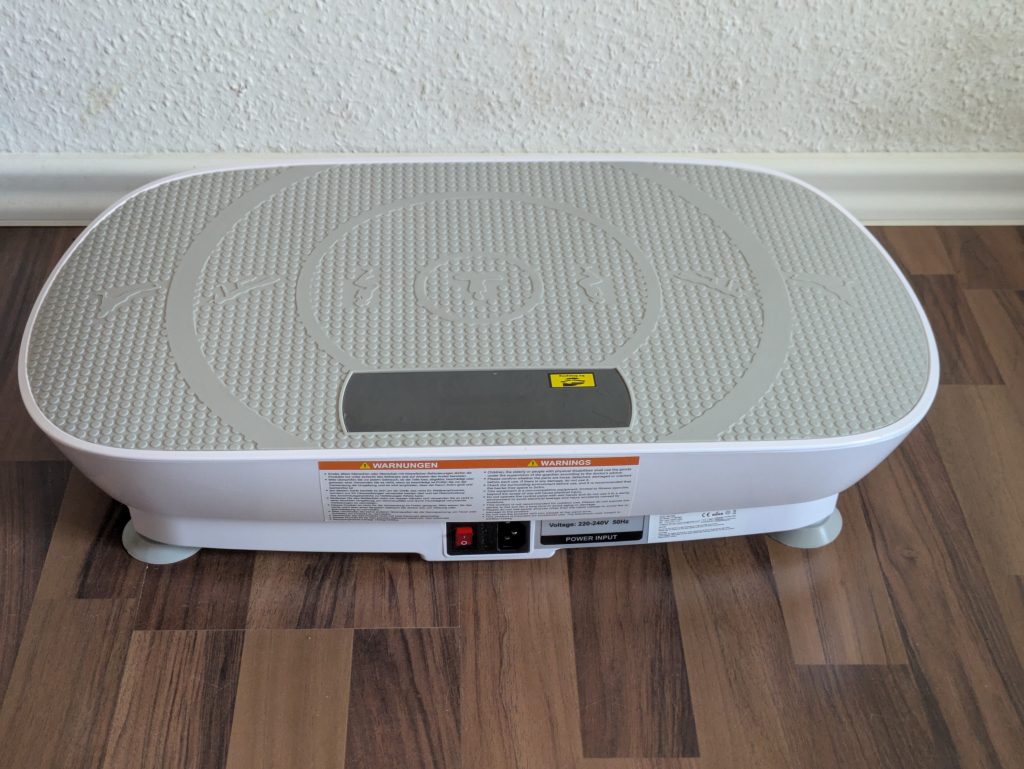 MERACH 2398P1 Vibrationsplatte von hinten