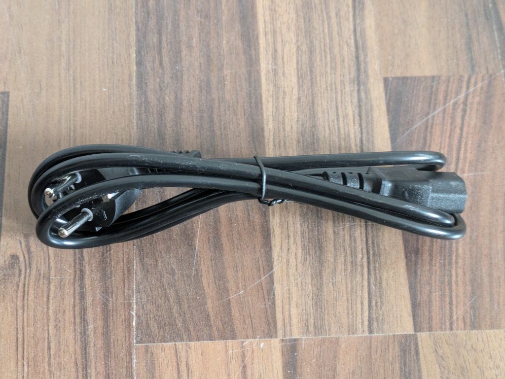Netzkabel der WeightWorld Vibrationsplatte