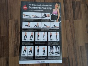 Poster der VITALmaxx Basic Vibrationsplatte