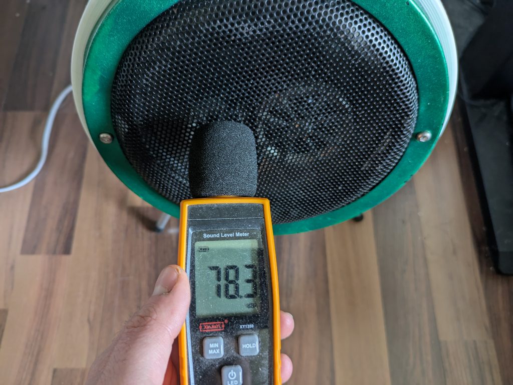 Rumpelpegelgeräusch auna Jerry Lee Plattenspieler