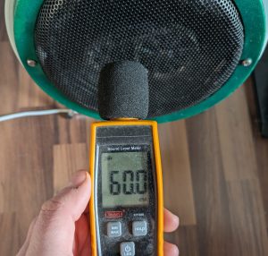 Rumpelpegelgeräusch des Yamaha Musiccast Vinyl 500 Plattenspielers
