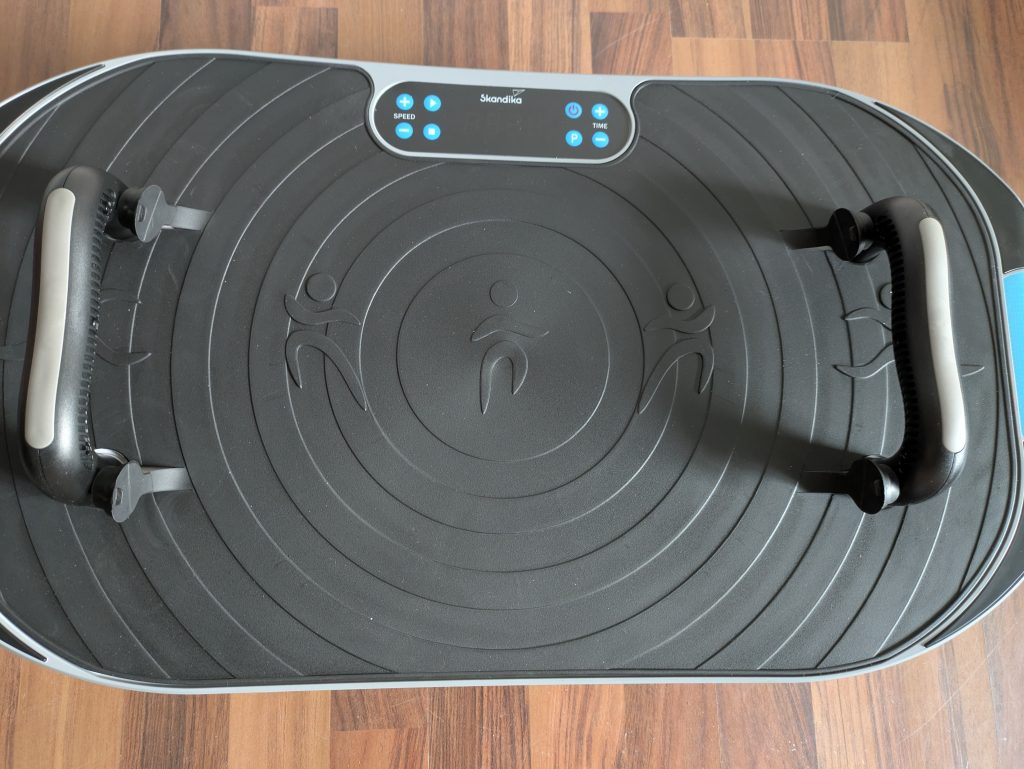 Skandika V2 Vibrationsplatte mit Handgriffen