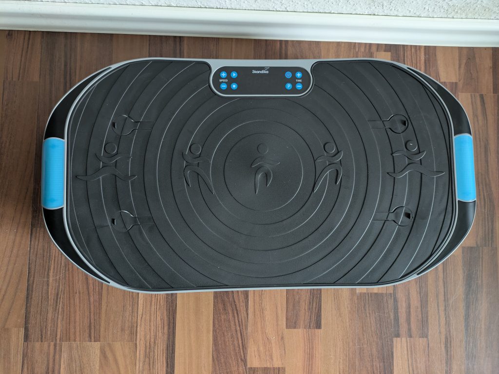 Skandika V2 Vibrationsplatte von oben