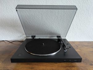 Sony PS-LX310BT Plattenspieler zusammengebaut