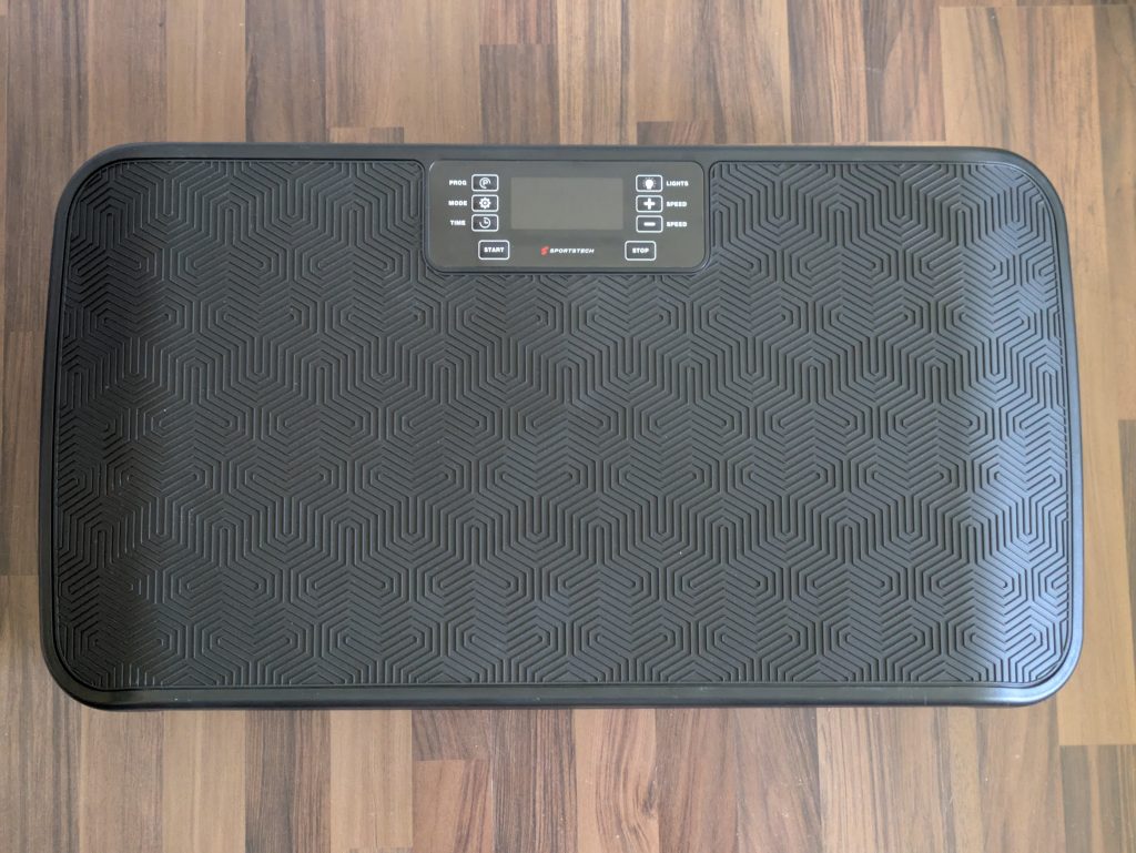 Sportstech sVibe Vibrationsplatte von oben