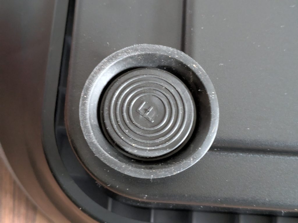 Standfuß der Skandika V2 Vibrationsplatte