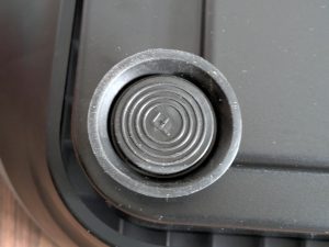 Standfuß der Skandika V2 Vibrationsplatte