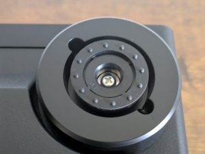 Standfuß des Audio-Technica LP60XBTBK Plattenspielers