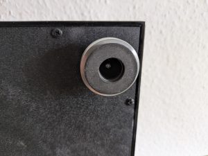 Standfuß des Yamaha Musiccast Vinyl 500 Plattenspielers