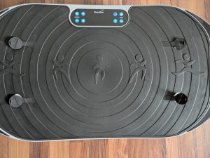 Steckplätze der Handgriffe der Skandika V2 Vibrationsplatte