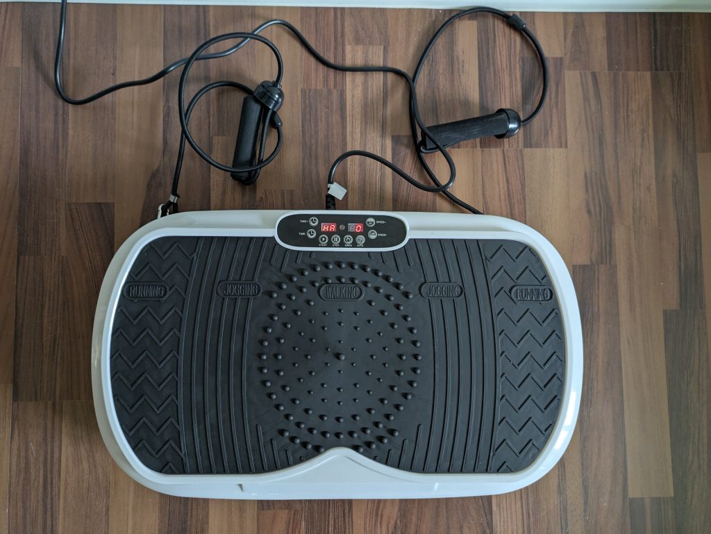 VITALmaxx Basic Vibrationsplatte im Betrieb