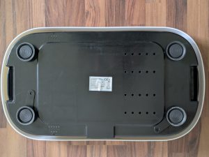 VITALmaxx Basic Vibrationsplatte von unten
