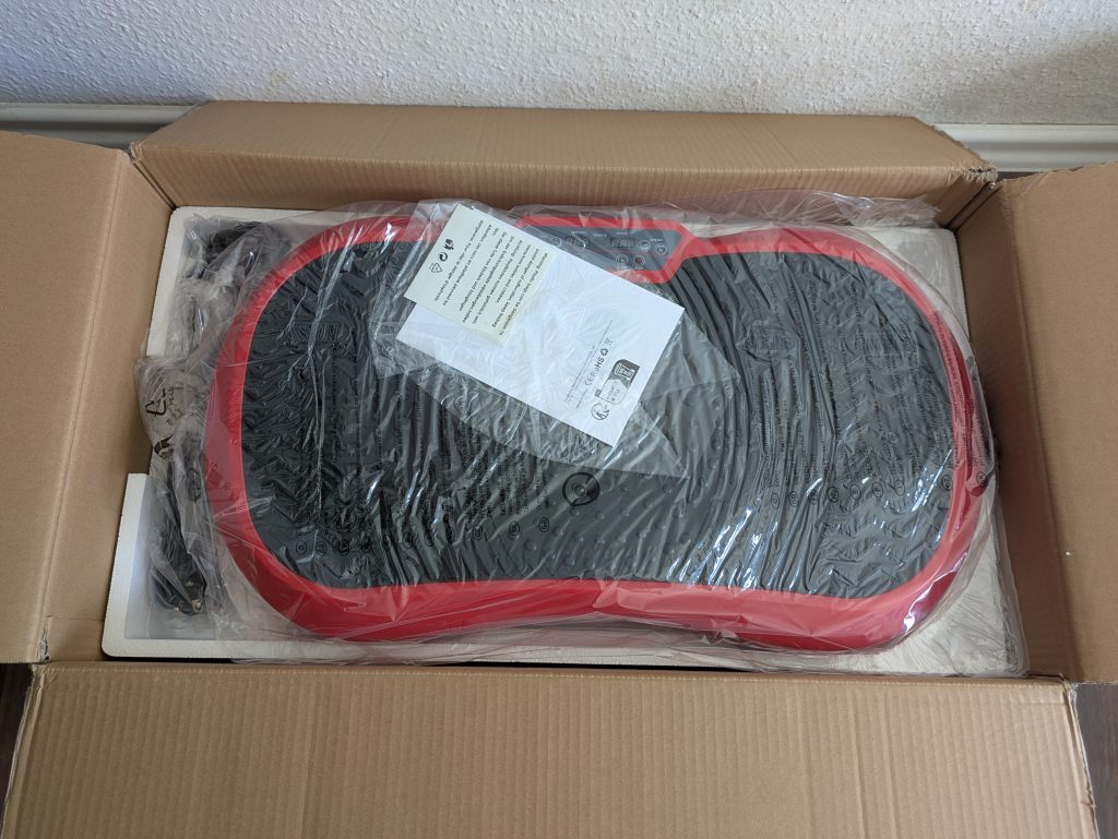 Verpackung der TLGREEN ‎Le Dzx01-2790 Vibrationsplatte geöffnet (2)