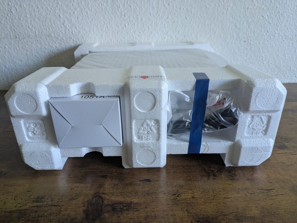 Verpackung des Audio-Technica LP60XBTBK Plattenspielers (2)