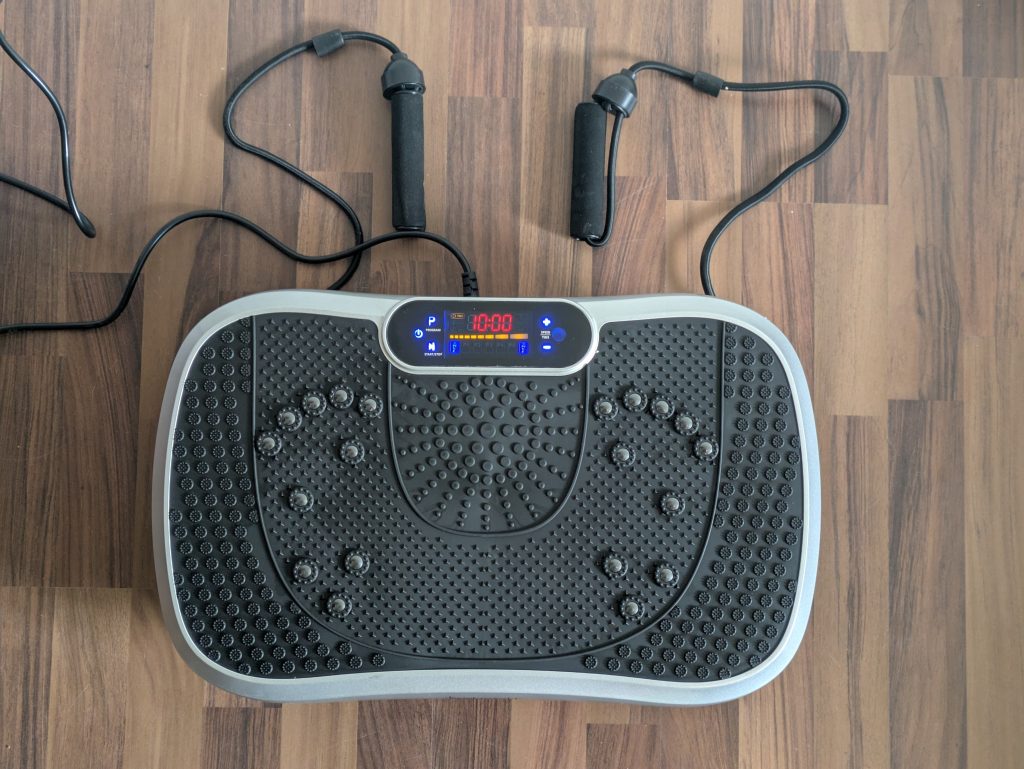 WeightWorld Vibrationsplatte im Betrieb