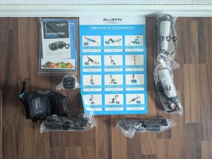 Zubehör der Bluefin Fitness SLIM Vibrationsplatte