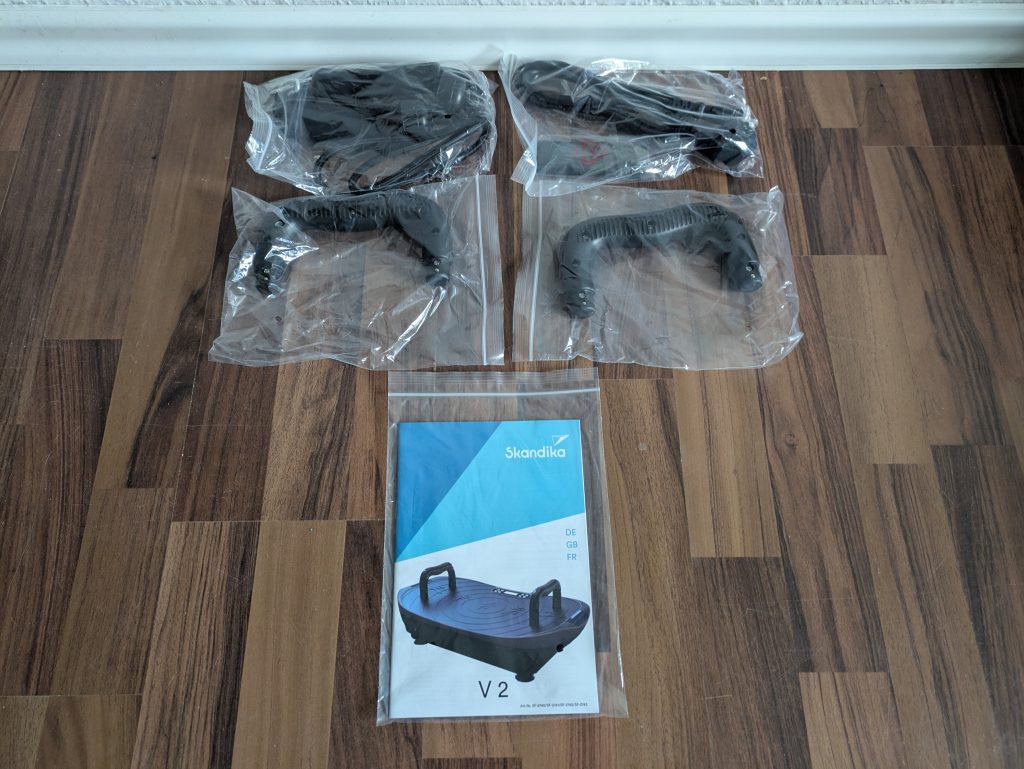 Zubehör der Skandika V2 Vibrationsplatte