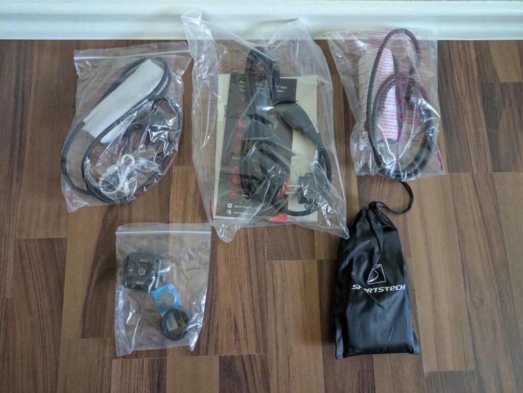 Zubehör der Sportstech sVibe Vibrationsplatte